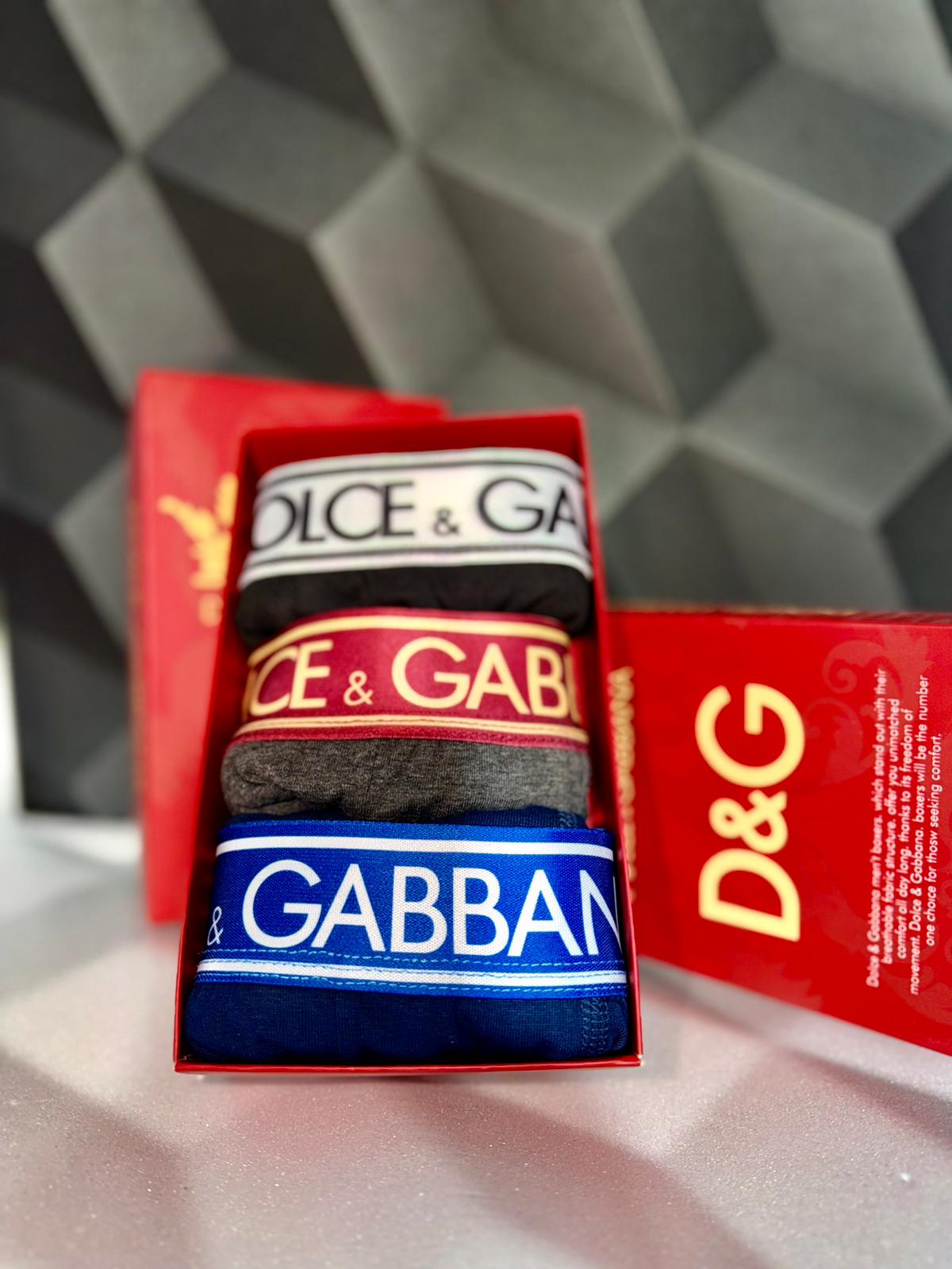 Dolce Gabbana Мъжки Боксерки х3 Броя
