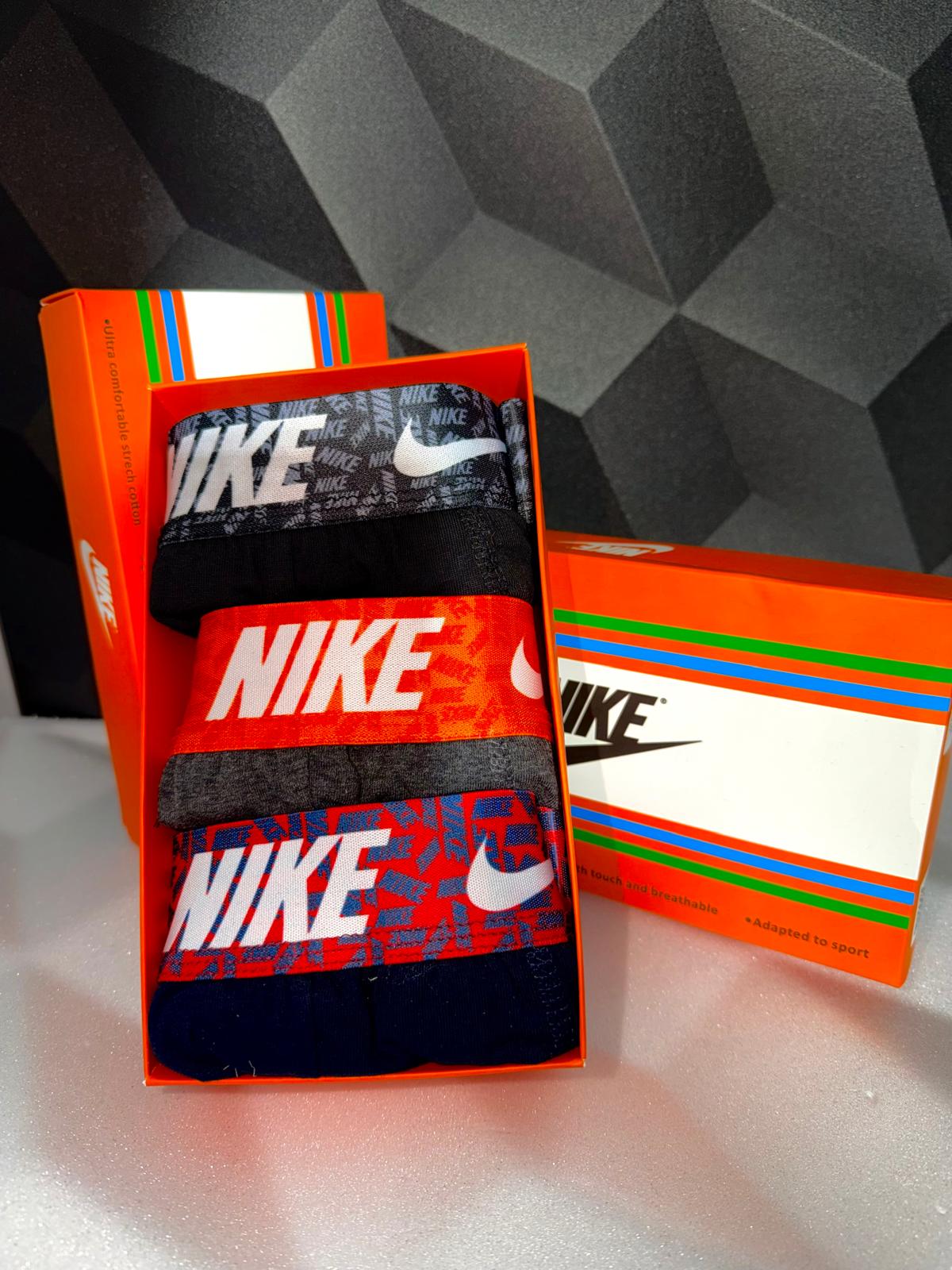 NIKE Мъжки Боксерки х3 Броя