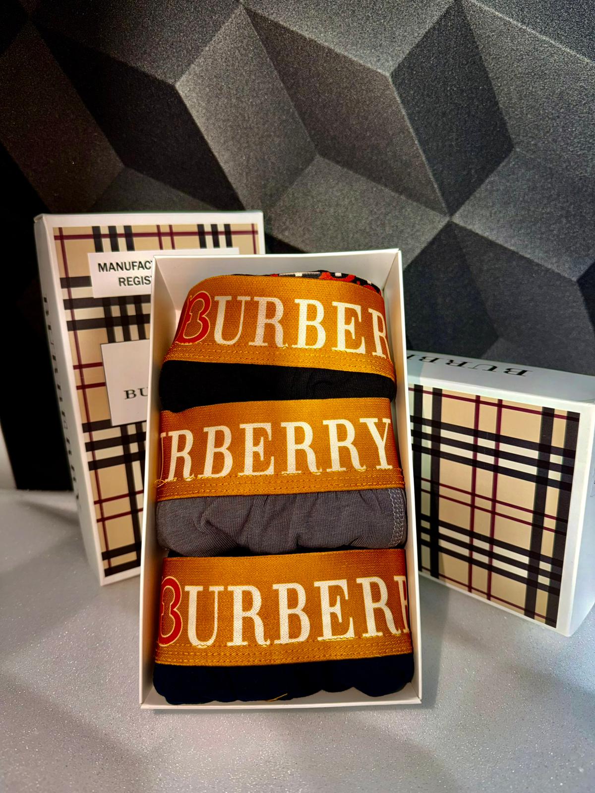 Burberry Мъжки Боксерки х3 Броя