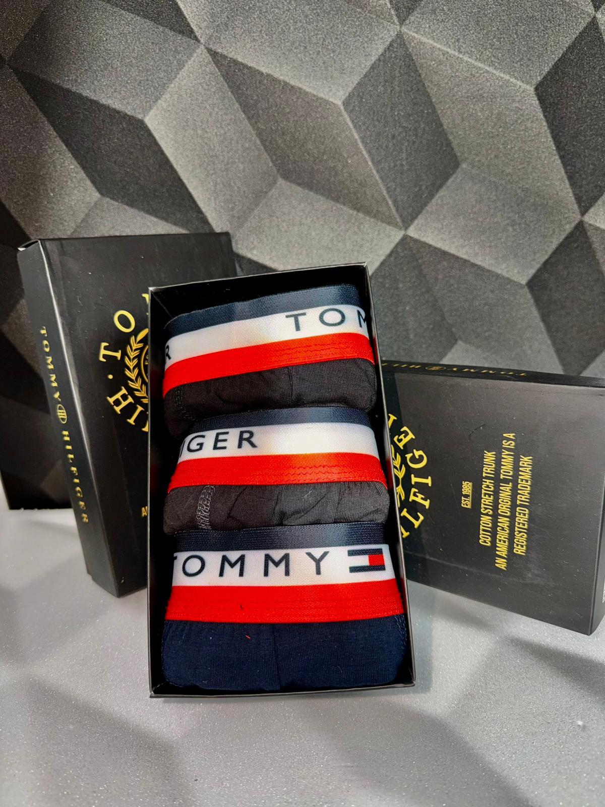 Tommy Hilfiger Мъжки Боксерки х3 Броя