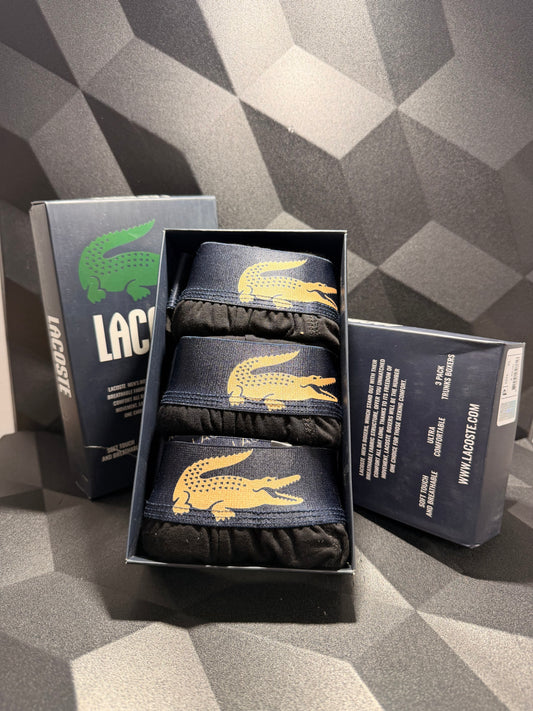 Lacoste Мъжки Боксерки х3 Броя