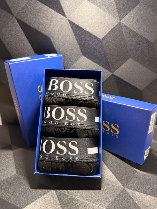 BOSS Мъжки Боксерки х3 Броя