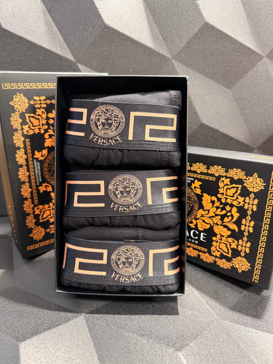 VERSACE Мъжки Боксерки х3 Броя