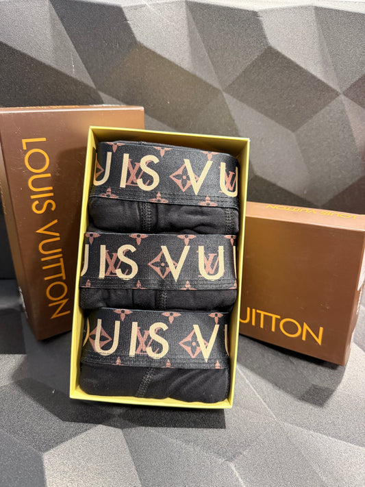 LOUIS VUITON Мъжки Боксерки х3 Броя