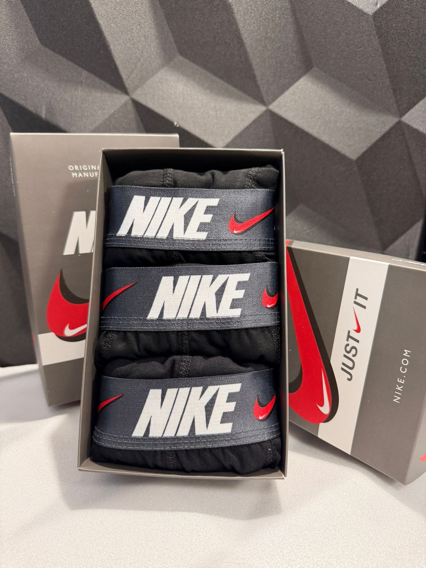 NIKE Мъжки Боксерки х3 Броя