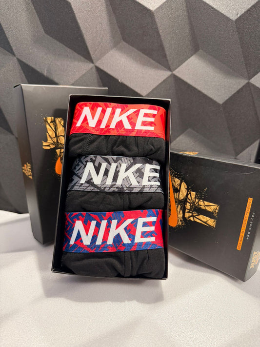 NIKE Мъжки Боксерки х3 Броя