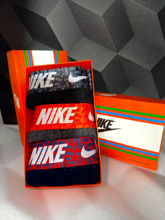 NIKE Мъжки Боксерки х3 Броя