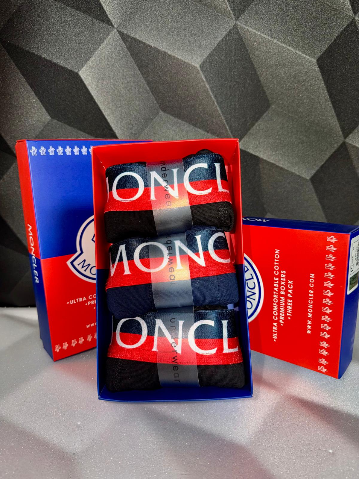 MONCLER Мъжки Боксерки х3 Броя