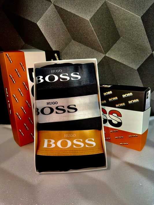 Boss  Мъжки Боксерки х3 Броя